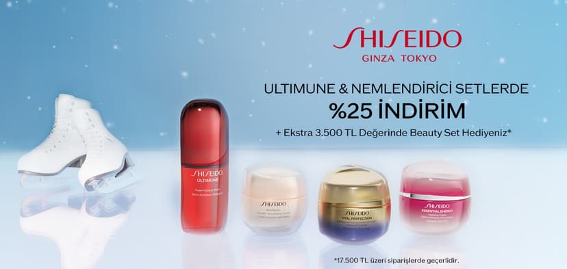SHISEIDO ULTIMUNE + NEMLENDİRİCİ ÖZEL FİYATLI SETLER