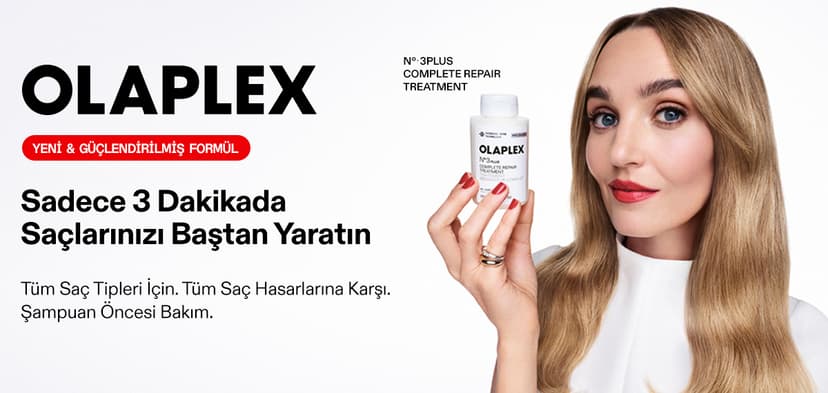 YENİLENMİŞ OLAPLEX NO.3 PLUS COMPLETE REPAIR TREATMENT İLE TANIŞIN