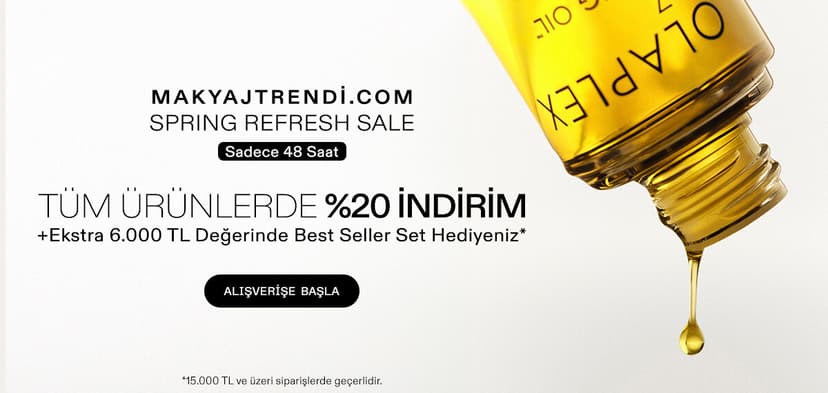 OLAPLEX ÜRÜNLERİNDE %20 İNDİRİM +EKSTRA HEDİYE FIRSATI