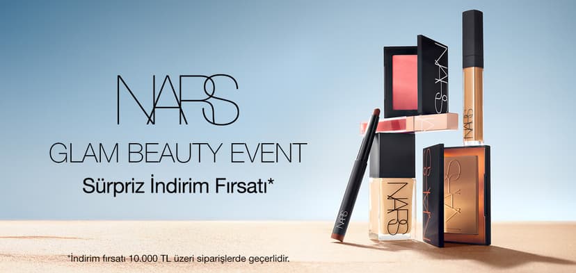 NARS ÜRÜNLERİNDE SÜRPRİZ İNDİRİM +EKSTRA HEDİYE FIRSATI