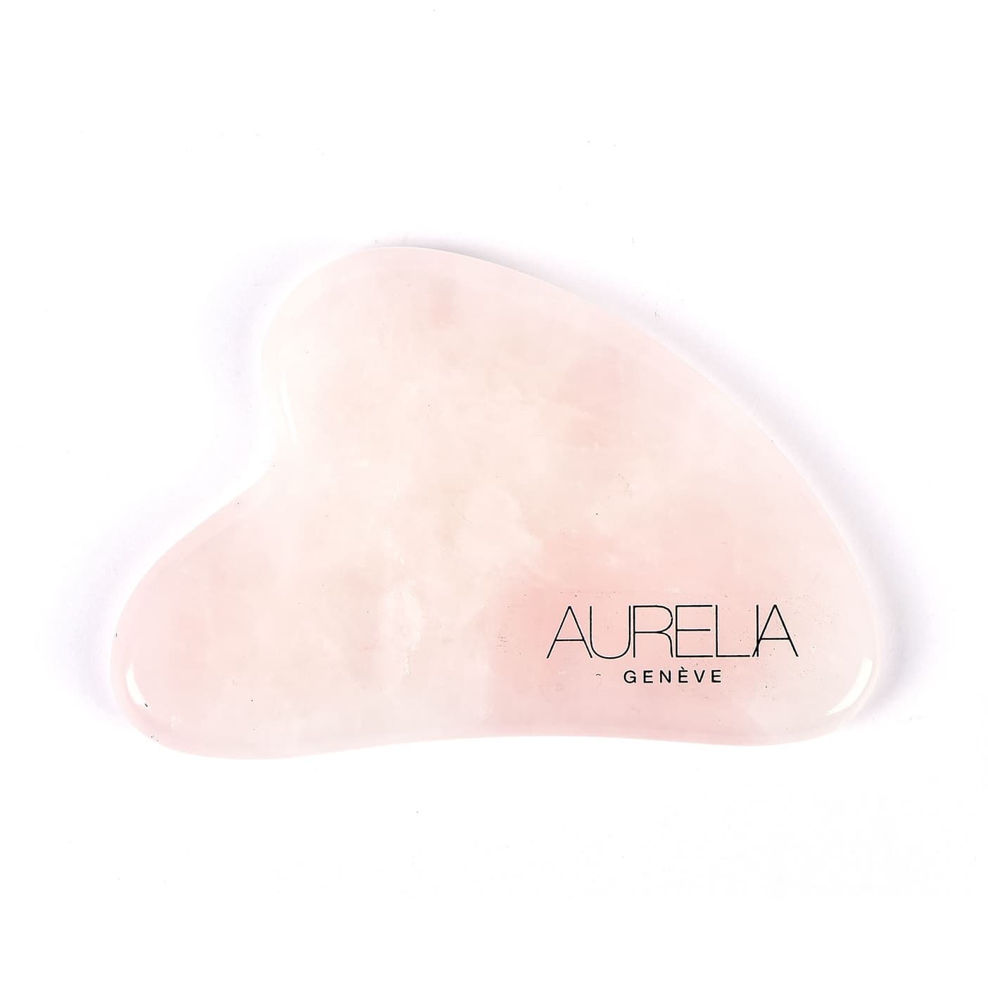 ROSE QUARTZ CRYSTAL HEART GUA SHA