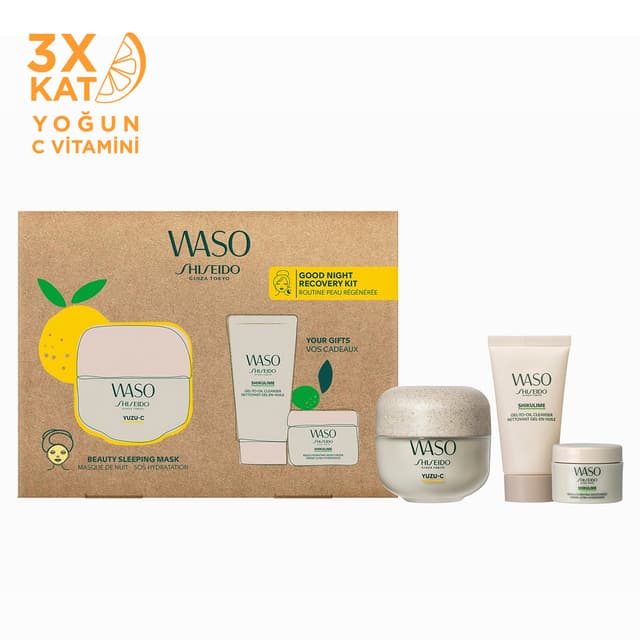 WASO GOOD NIGHT RECOVERY KIT