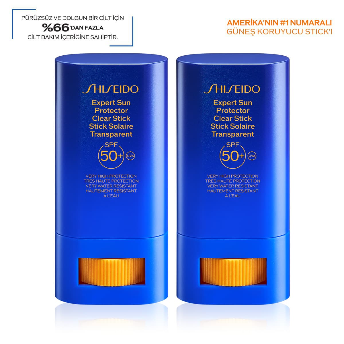 EXPERT SUN PROTECTOR CLEAR STICK DUO