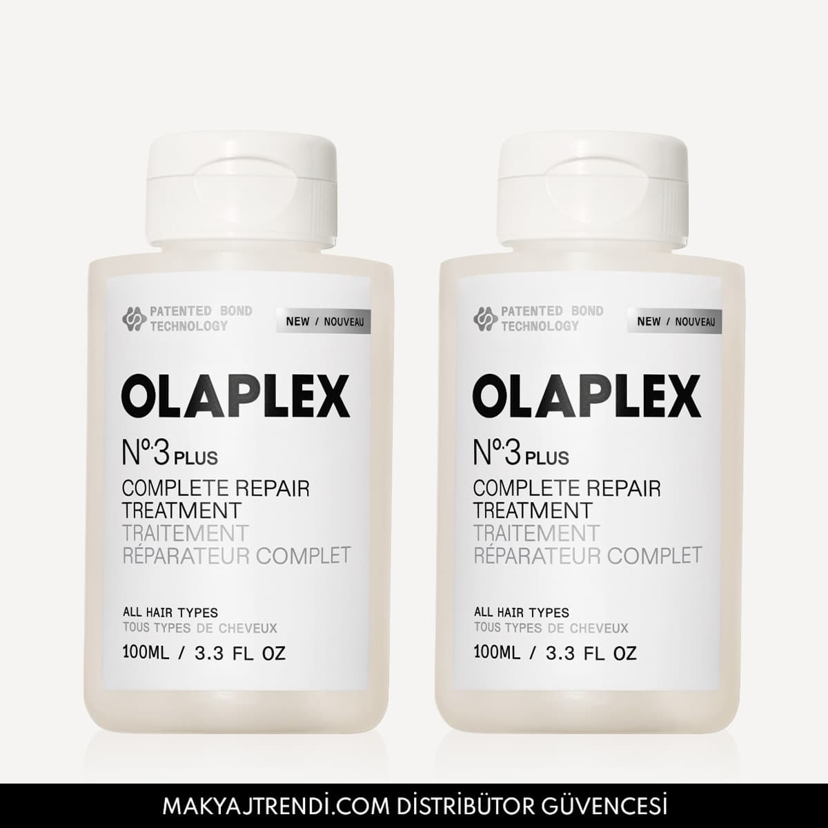 No. 3 PLUS COMPLETE REPAIR TREATMENT DOUBLE POWER DUO