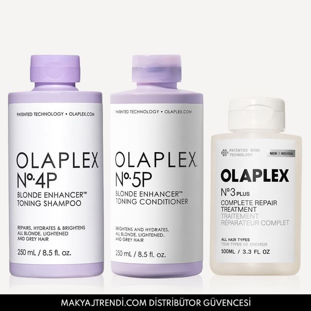 THE BLONDE & GREY HAIR-STRENGTHENING SYSTEM