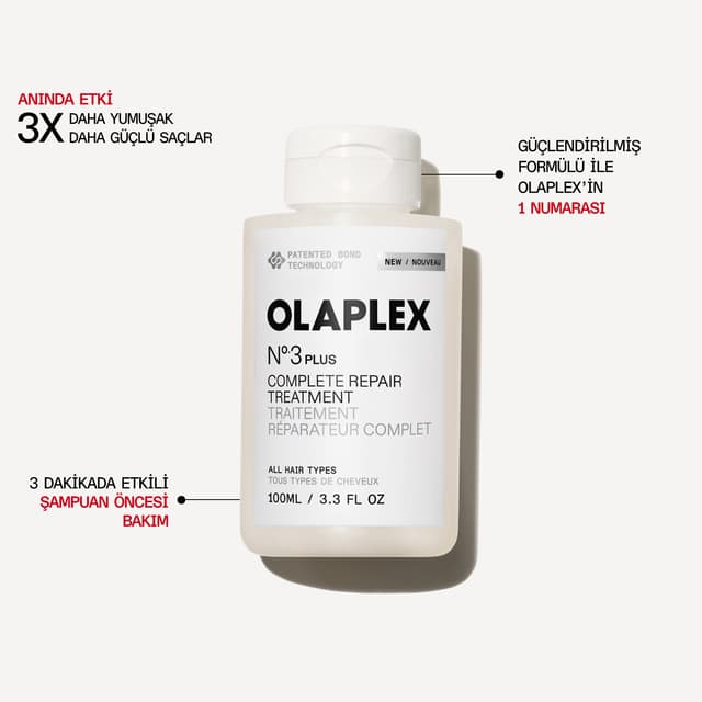 No. 3 PLUS COMPLETE REPAIR TREATMENT