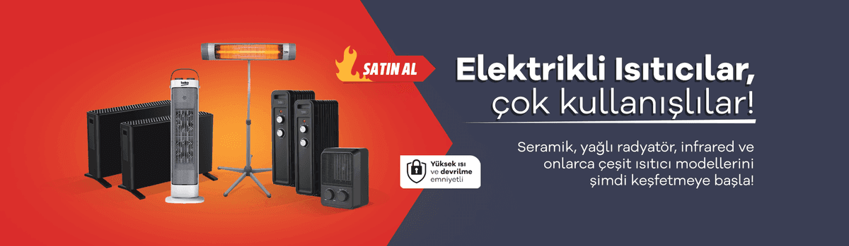 Elektrikli Isıtıcılar Çok Kullanışlılar
