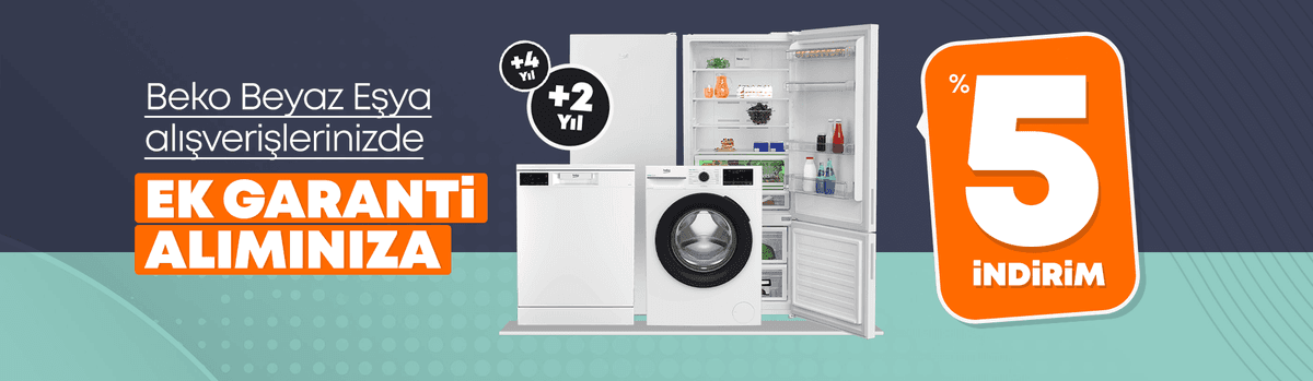 Ek Garanti %5 İndirim