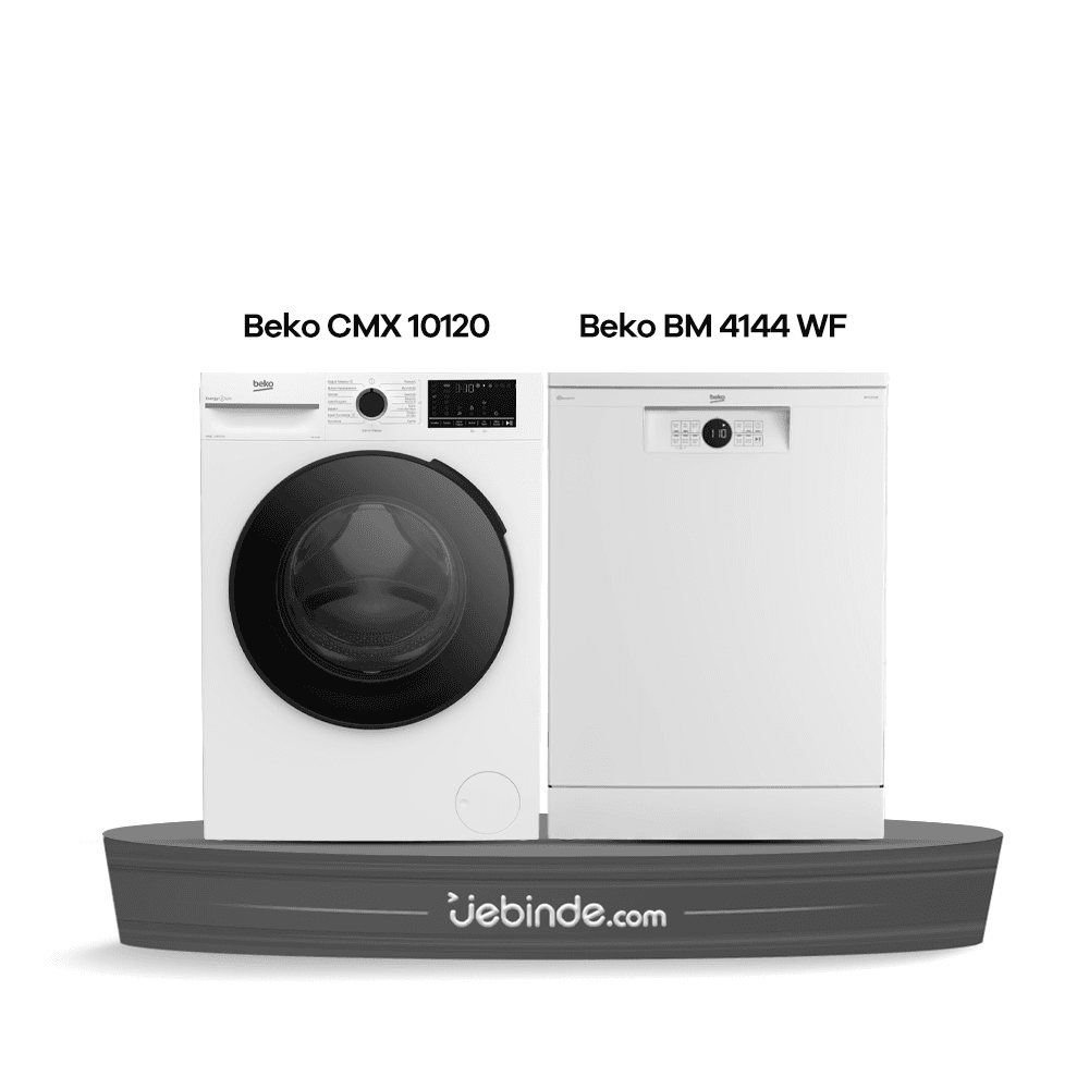 Beko 2 li Çamaşır ve Bulaşık Paketi-19 (CMX 10120 + BM 4144 WF)