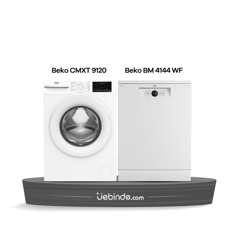 Beko 2 li Çamaşır ve Bulaşık Paketi-23 (CMXT 9120 + BM 4144 WF)
