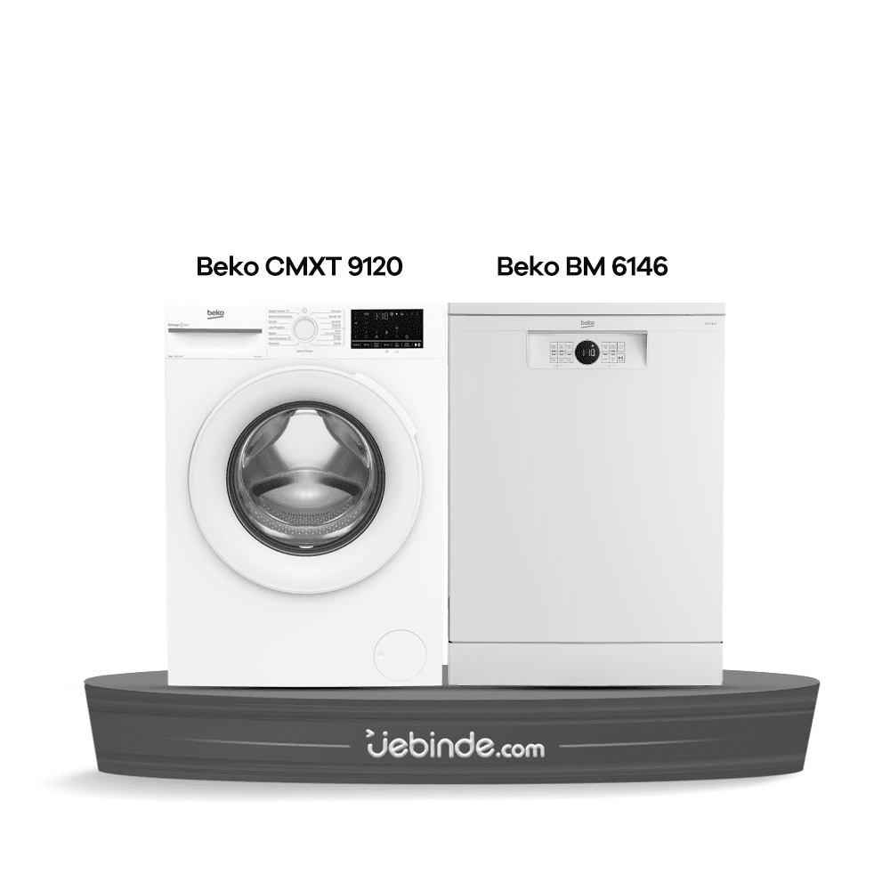Beko 2 li Çamaşır ve Bulaşık Paketi-24 (CMXT 9120 + BM 6146)