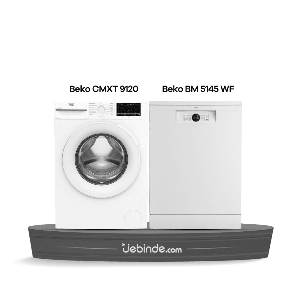 Beko 2 li Çamaşır ve Bulaşık Paketi-25 (CMXT 9120 + BM 5145 WF)