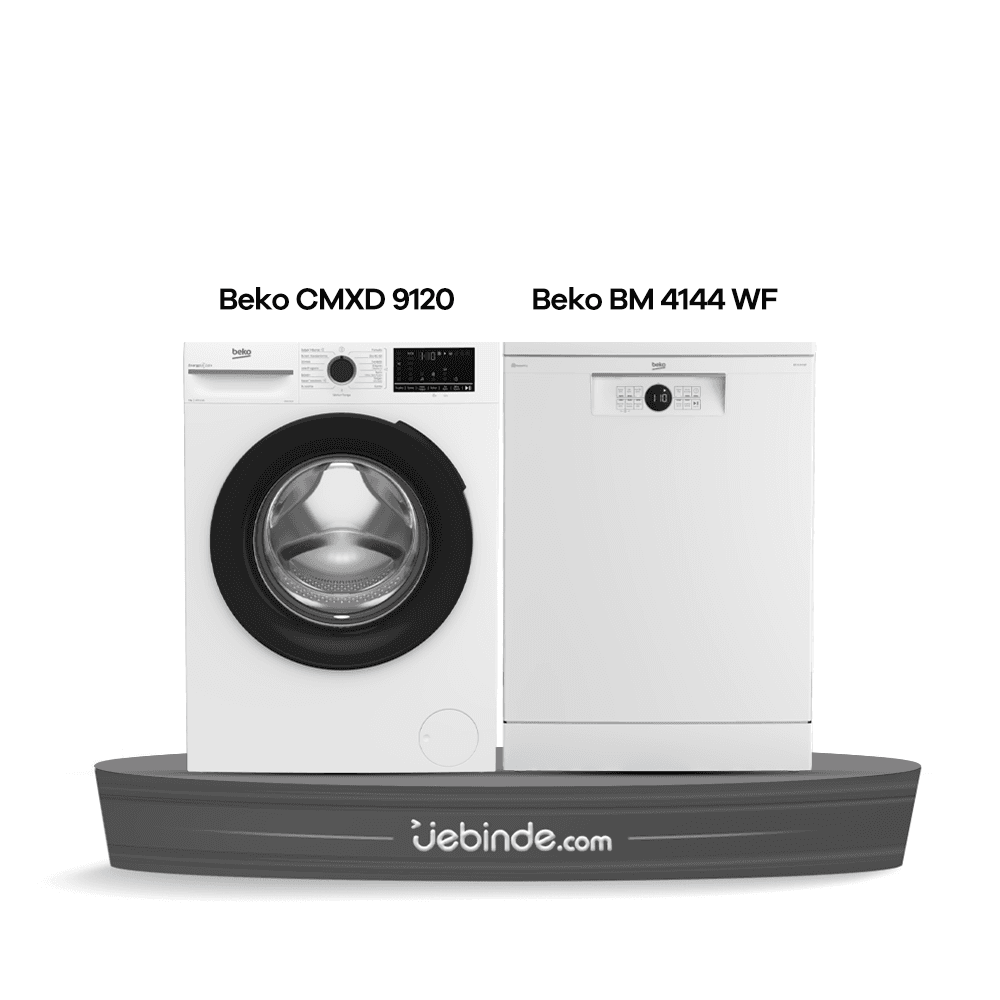 Beko 2 li Çamaşır ve Bulaşık Paketi-28 (CMXD 9120 + BM 4144 WF)