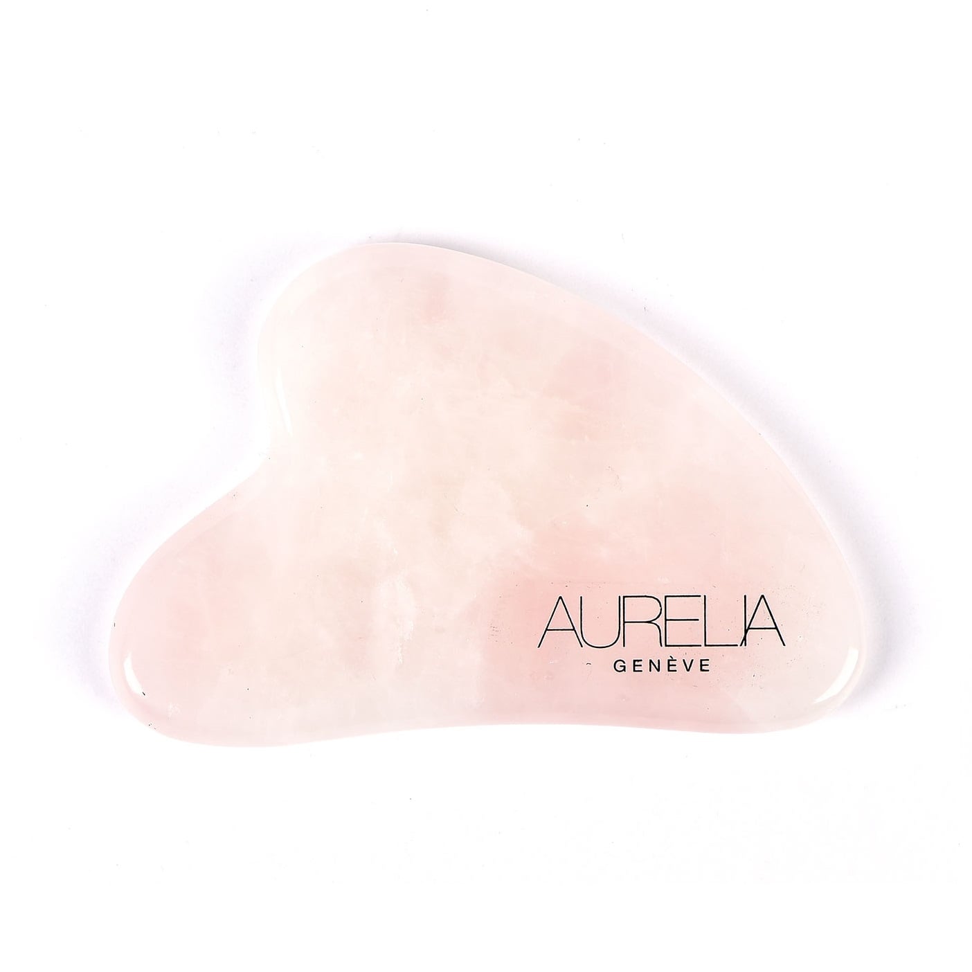 Kalp Şekilli Gua Sha Taşı - Pembe Kuvars