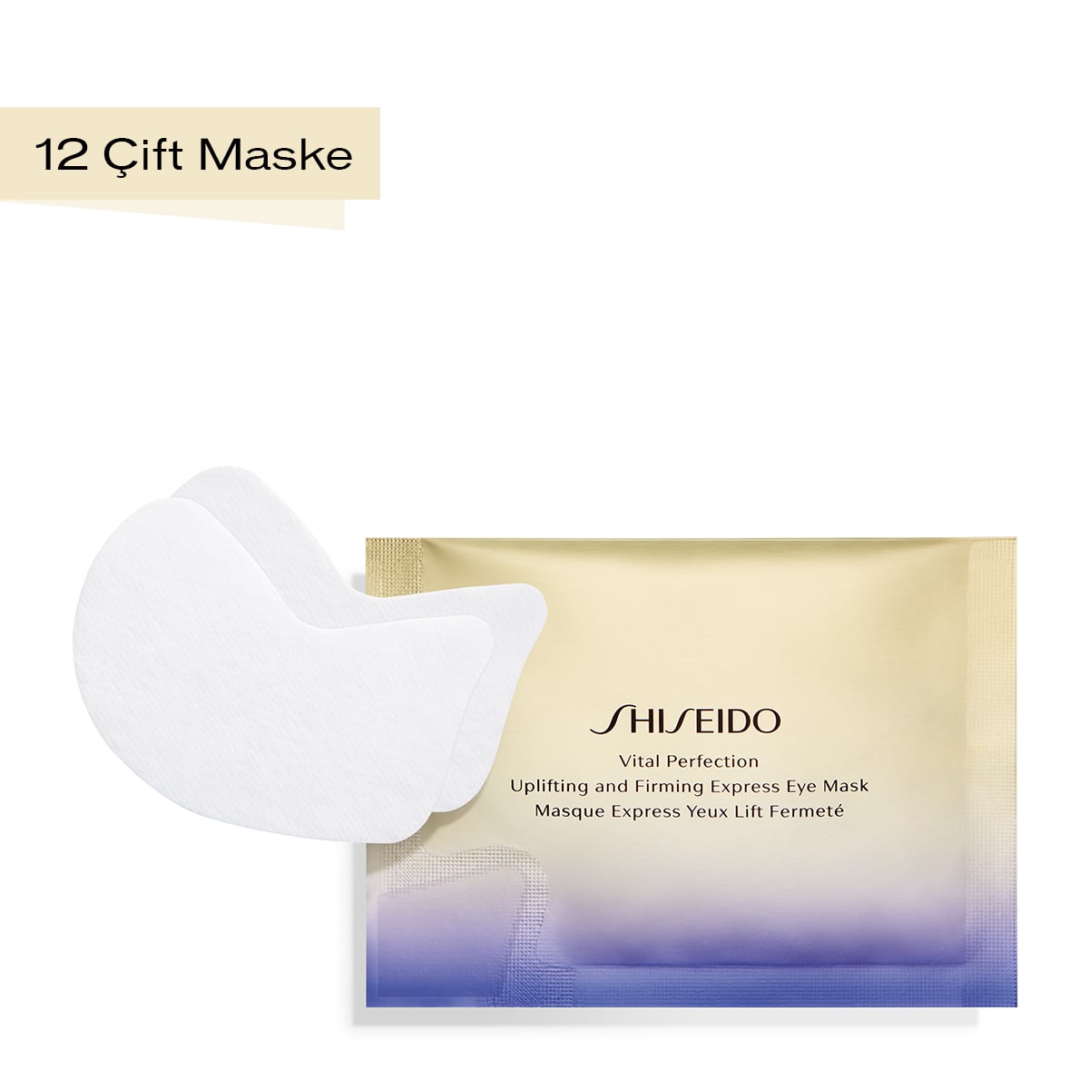 Sıkılaştıran ve Toparlayan Anti-Aging Etkili Retinol İçeren Ekspres Göz Çevresi Maskesi -12 Çift