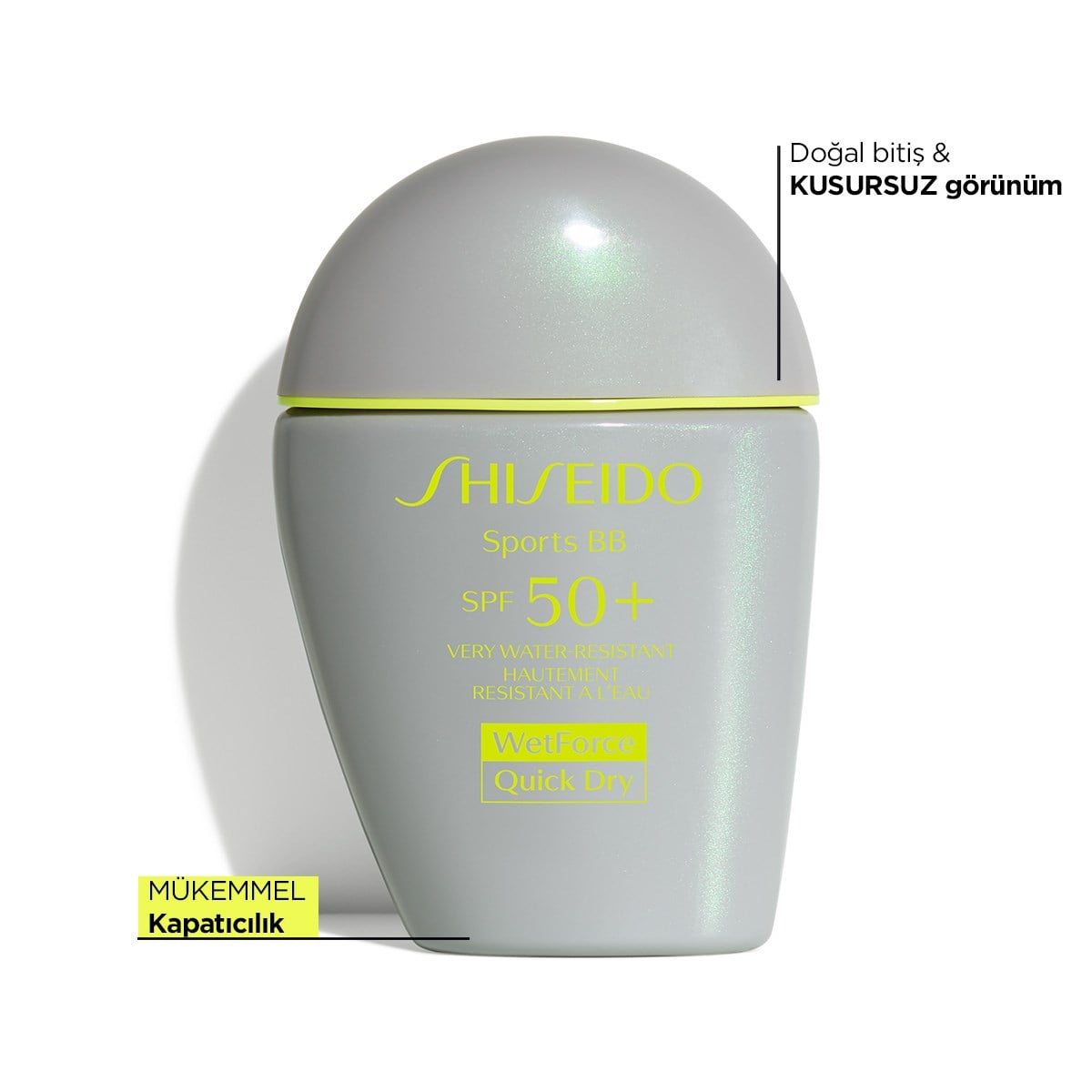 Suya, Terlemeye Karşı Dayanıklı, Hızlı Kuruyan Güneş Koruyucu Likit BB Krem SPF50+