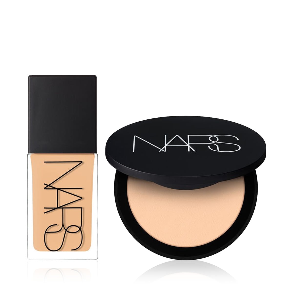 Cilt Bakım Etkili Fondöten & Silgi Pudra Seti