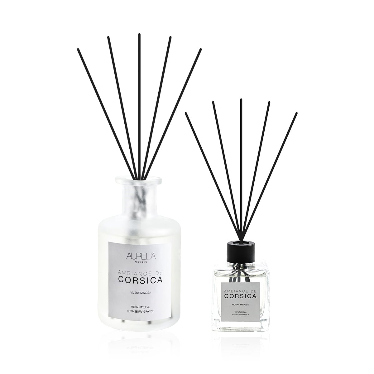 Mimoza & Misk Kokulu İkili Çubuklu Oda Kokusu Seti