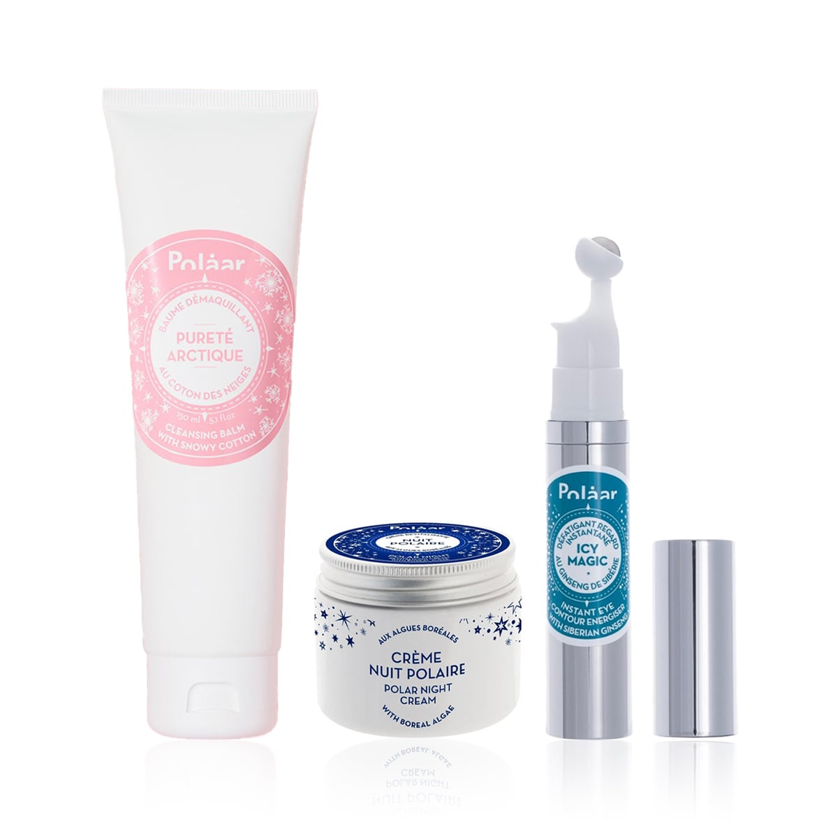 Cildi Temizleyen, Göz Çevresine Bakım Yapan & Yenileyici Gece Bakım Seti