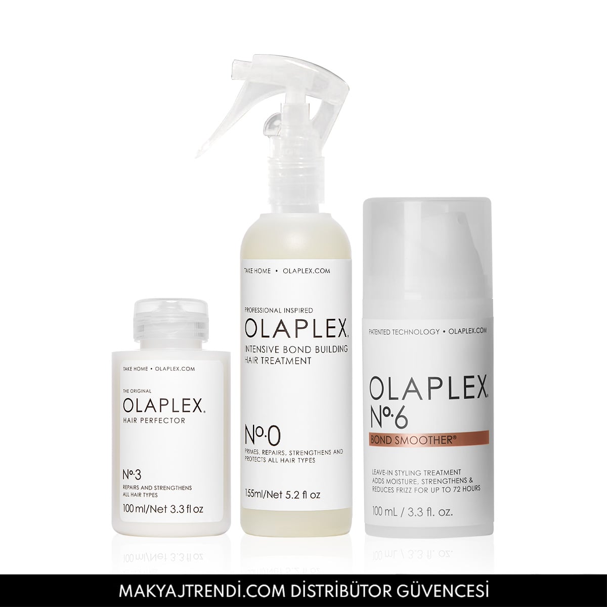 Elektriklenmeyi Kontrol Altına Alan, Saçları Yoğun Şekilde Onaran & Bağ Güçlendiren Set