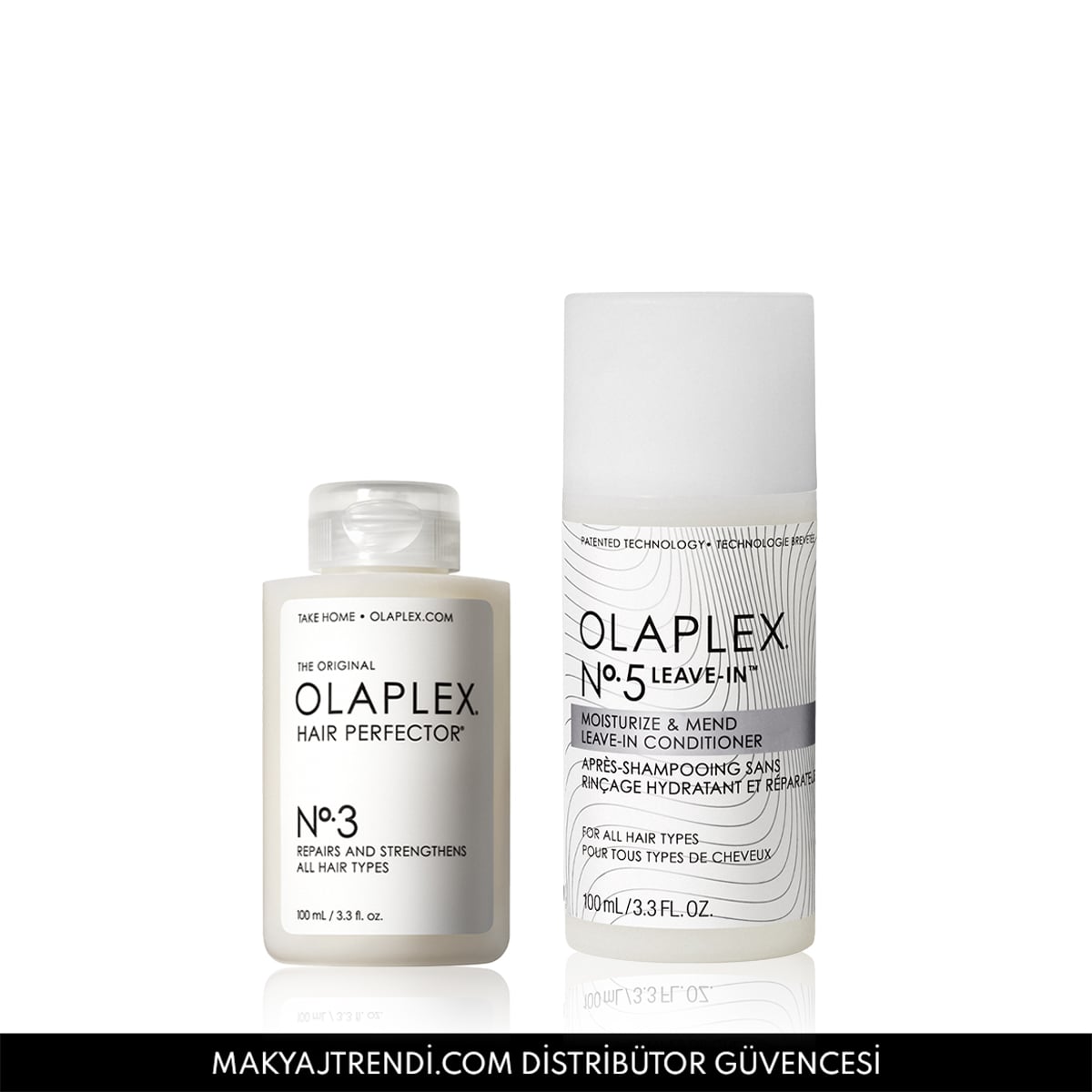 Saç Kusursuzlaştırıcı & Bağ Güçlendirici, Saçları Canlandıran ve Kırıkları Onaran İkili Set