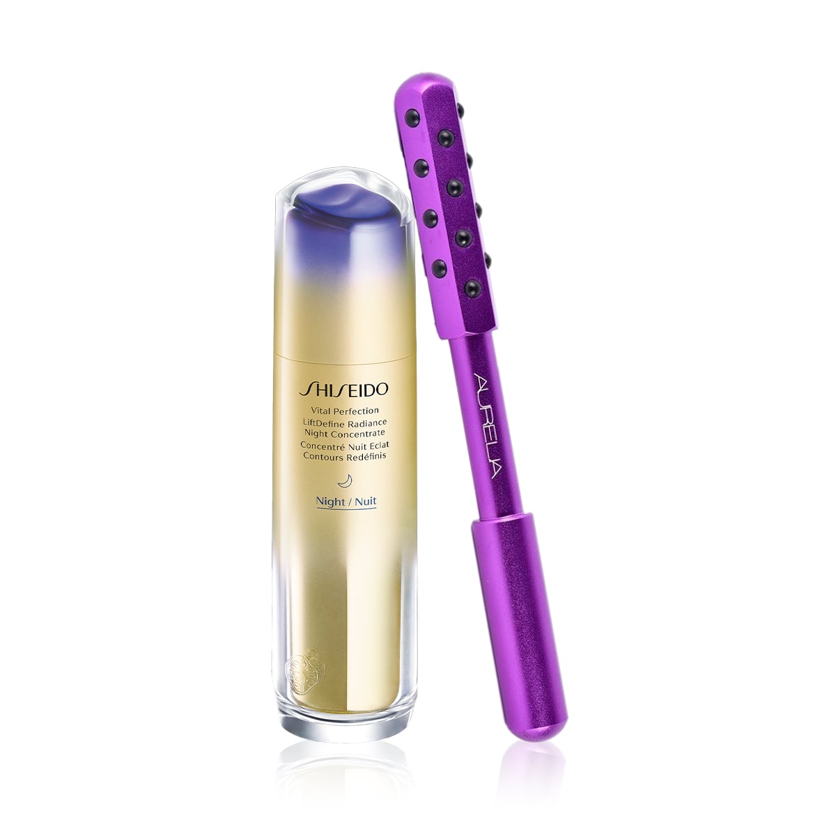 Sarkma Karşıtı Gece Konsantresi &Cildi Şekillendiren Roller Seti