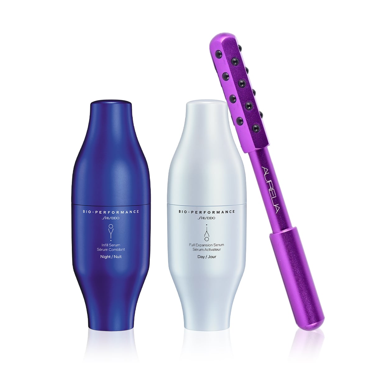 Hyalüronik Asit İçeren, Cildin Dolgunluğunu ve Elastikiyetini Artıran Serum & Roller Seti