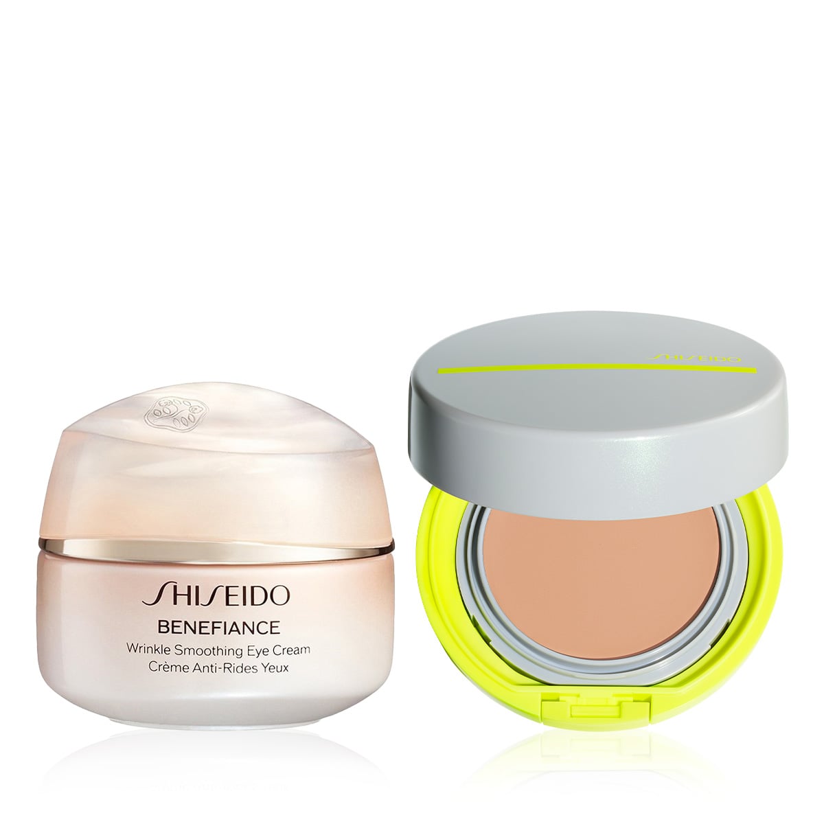 Güneş Koruyucu Kompakt BB Krem & Çok Yönlü Kırışıklık Karşıtı Göz Çevresi Bakım Kremi Seti