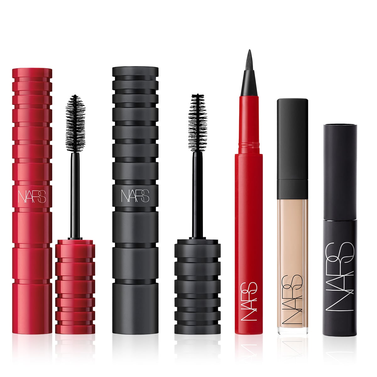 Gözleri Ortaya Çıkaran Maskara & Eyeliner & Kaş Jeli & Kapatıcı Seti