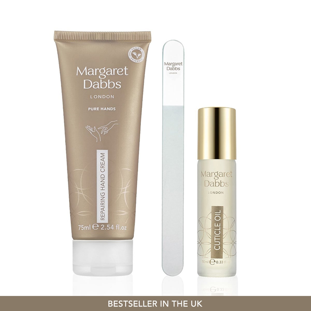 Tırnaklara ve Elleri Besleyen & Bakım Yapan Üçlü Set