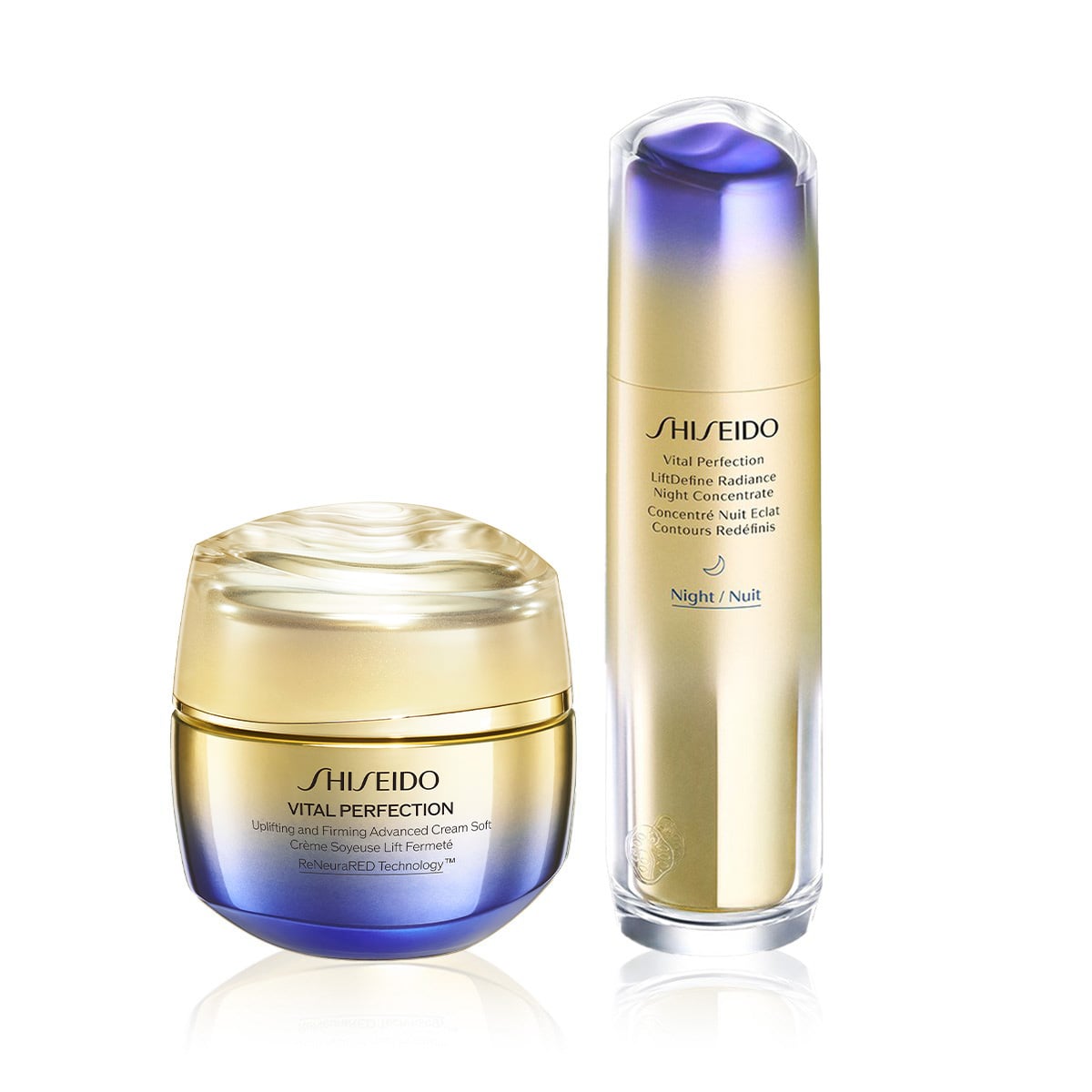 Cildi Sıkılaştıran Gece Serumu ve Karma/Yağlı Ciltler İçin Nemlendirici Seti