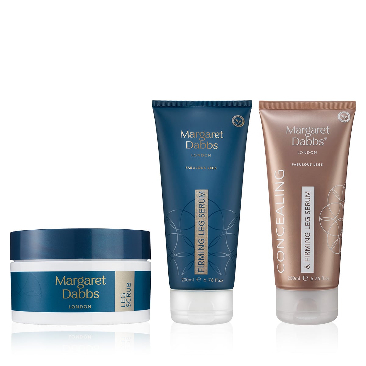 Kapatıcı Etkili, Sıkılaştırıcı Serum & Pürüzsüzleştirici Bacak Peelingi Seti