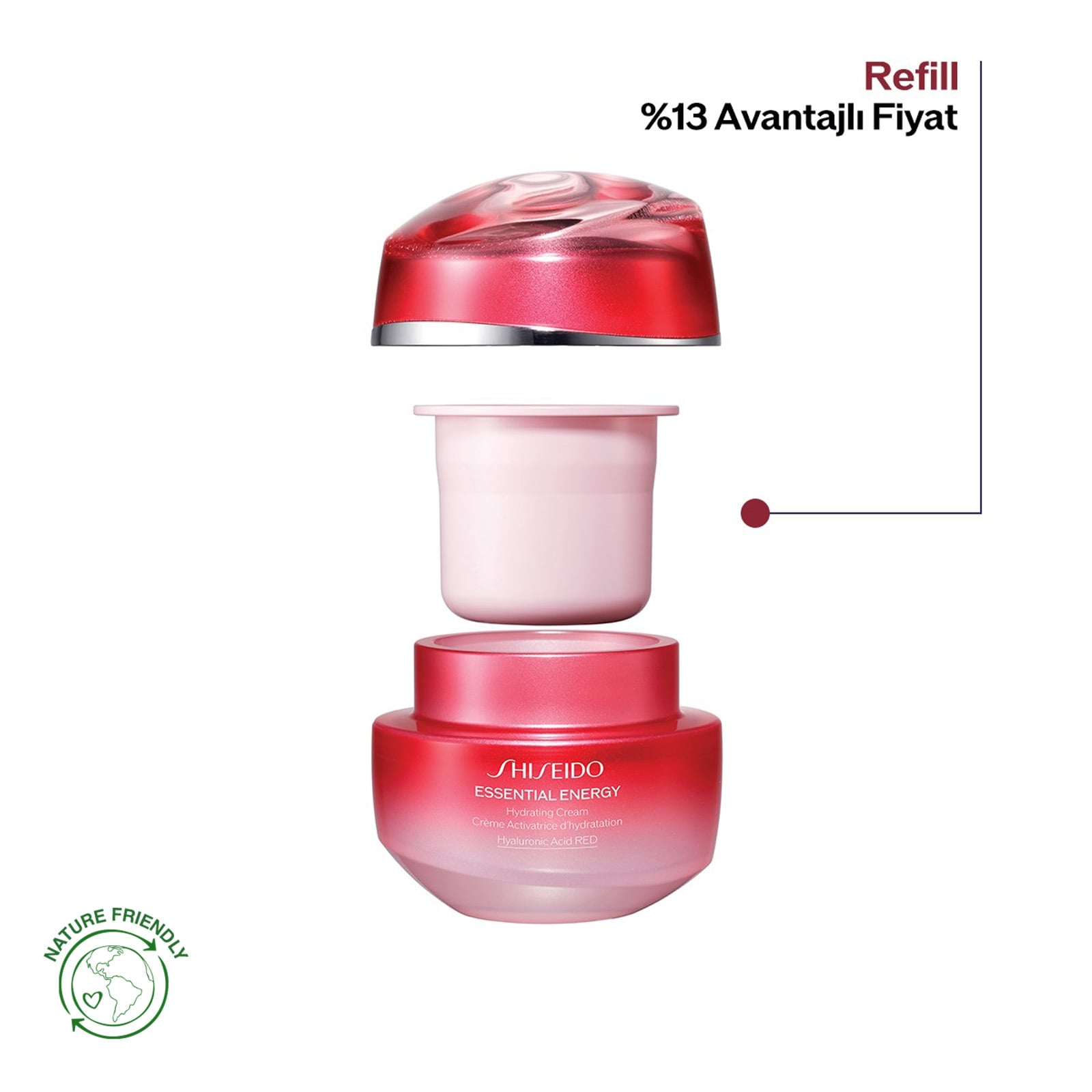 Yaşlanma Karşıtı & Uzun Süreli Nem Sağlayan Bakım Kremi - REFİL