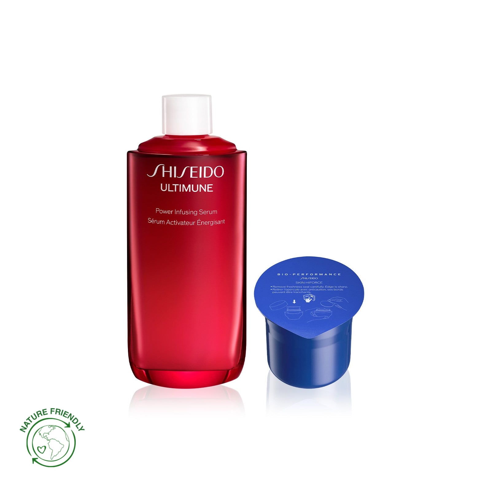 Cilt Savunmasını Güçlendiren ve Cilde Dolgu Etkisi Veren Refill Serum & Nemlendirici Seti