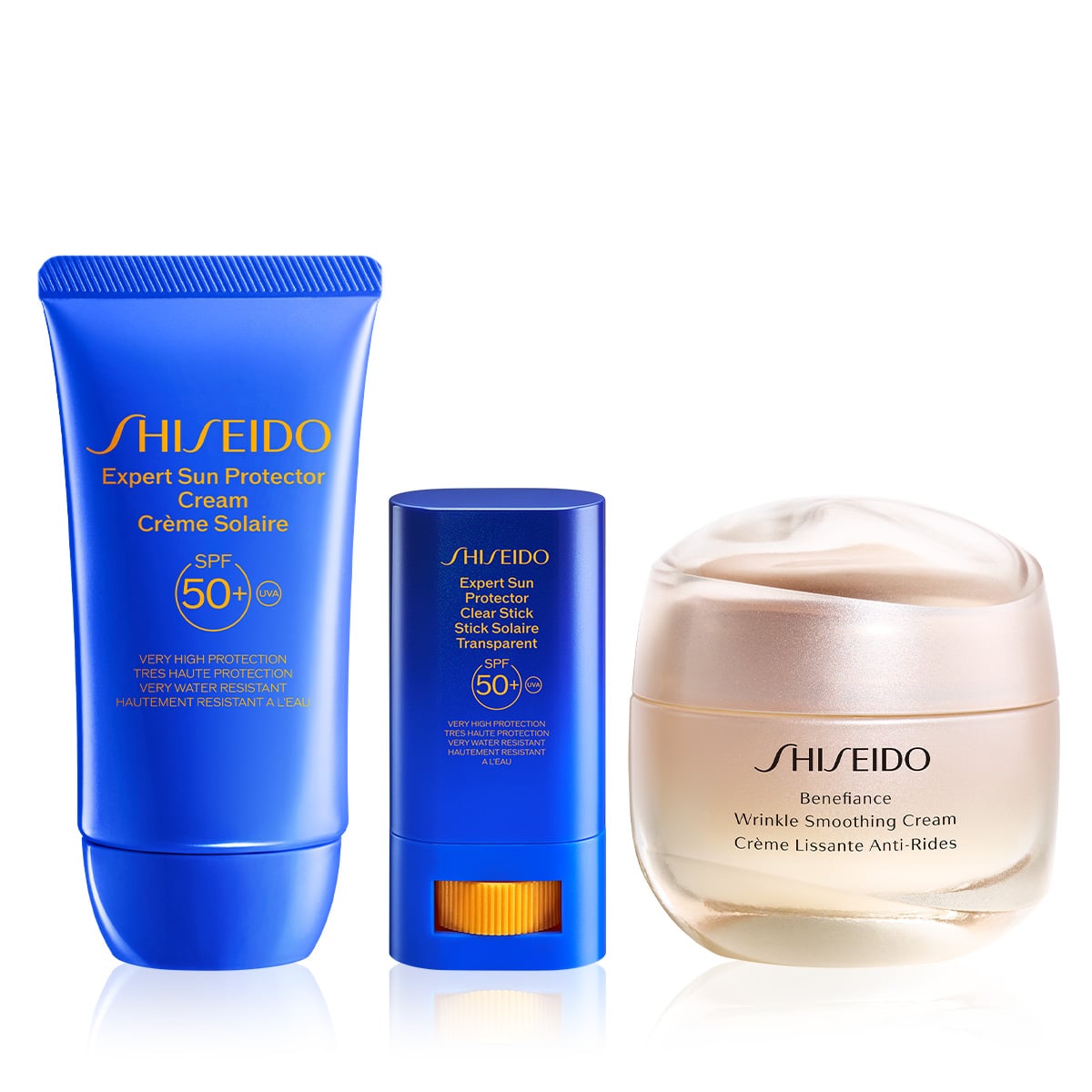 Kırışıklık Onarıcı Nemlendirici, Güneşe Karşı Etkili Şekilde Koruyan Stik ve Krem Seti