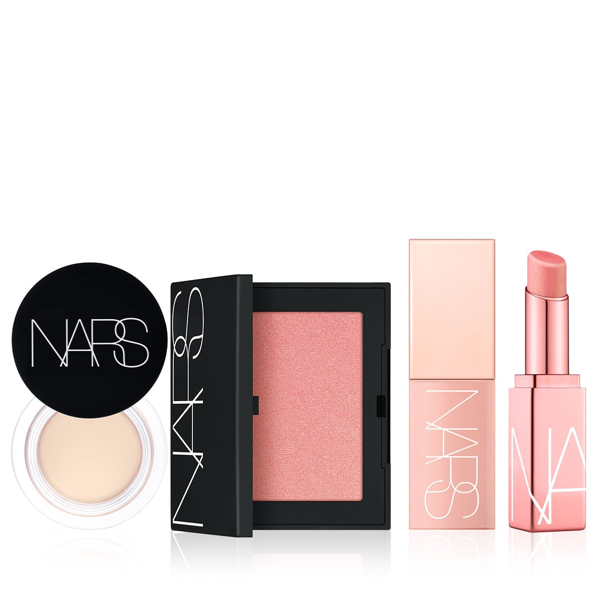 Silgi Kapatıcı, Toz Allık, Likit Allık & Dudak Balmı Seti