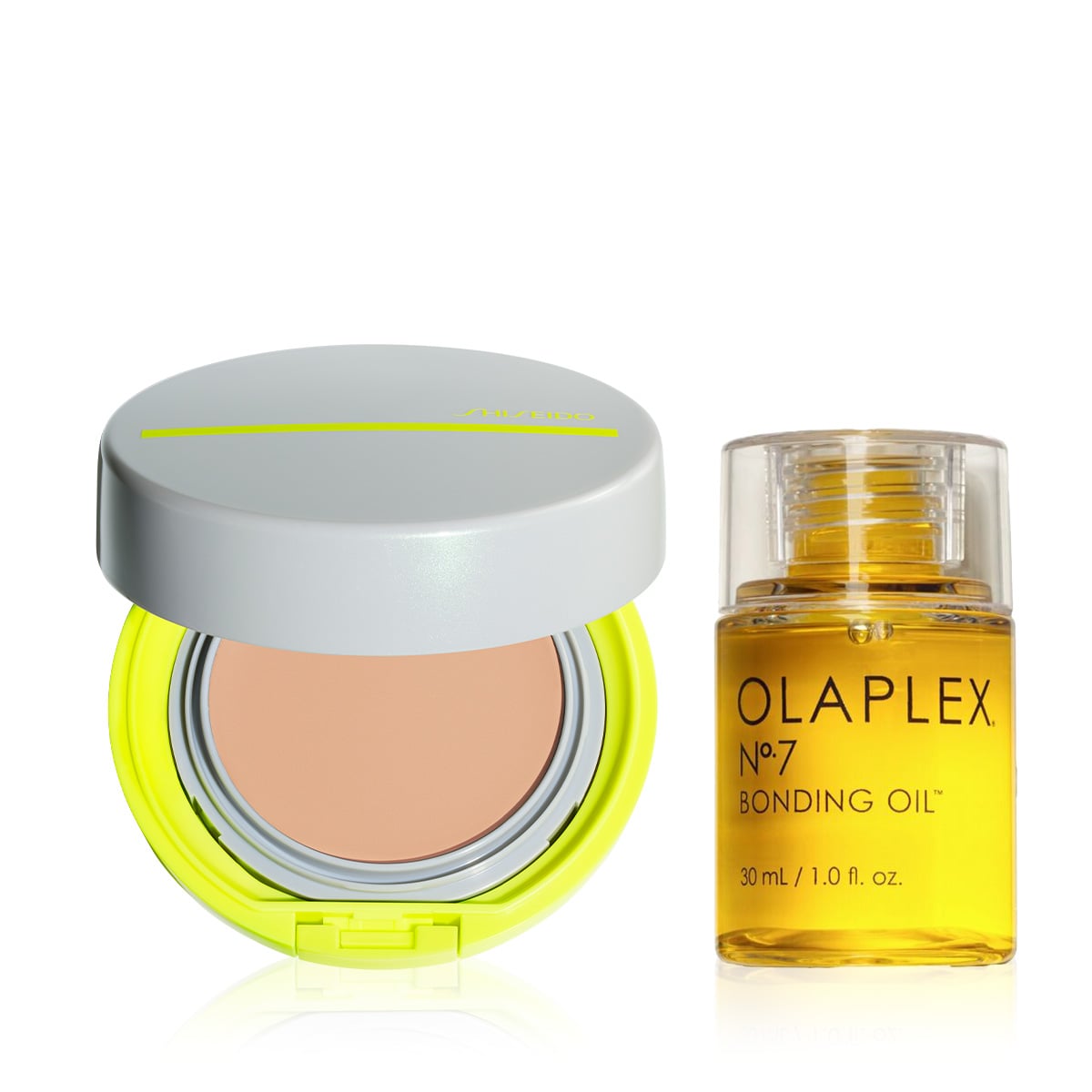 Güneş Koruyucu Kompakt BB Krem & Bağ Güçlendirici Saç Yağı Seti