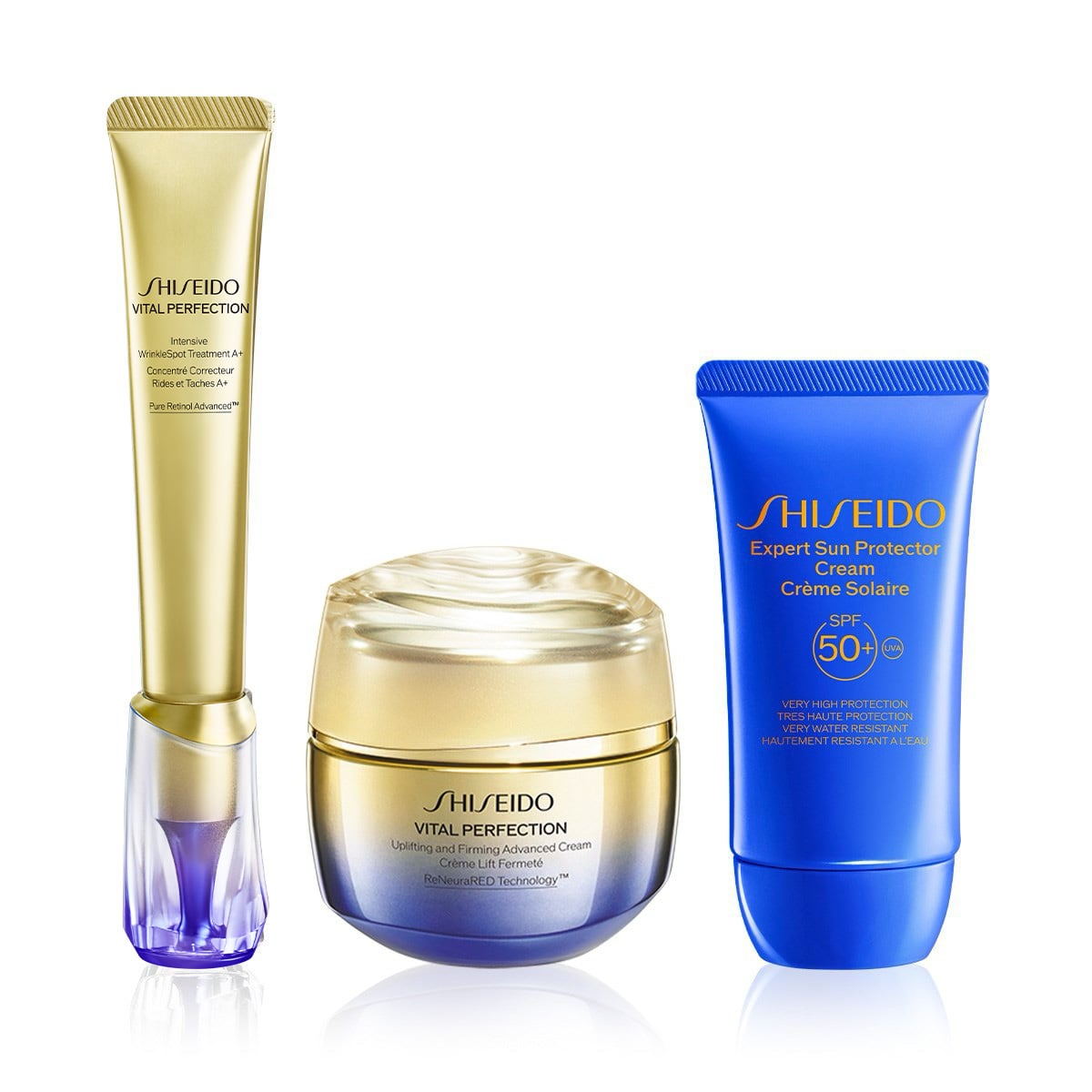 Retinol İçeren & Lifting Etkili & Güneşten Koruyucu Cilt Bakım Seti