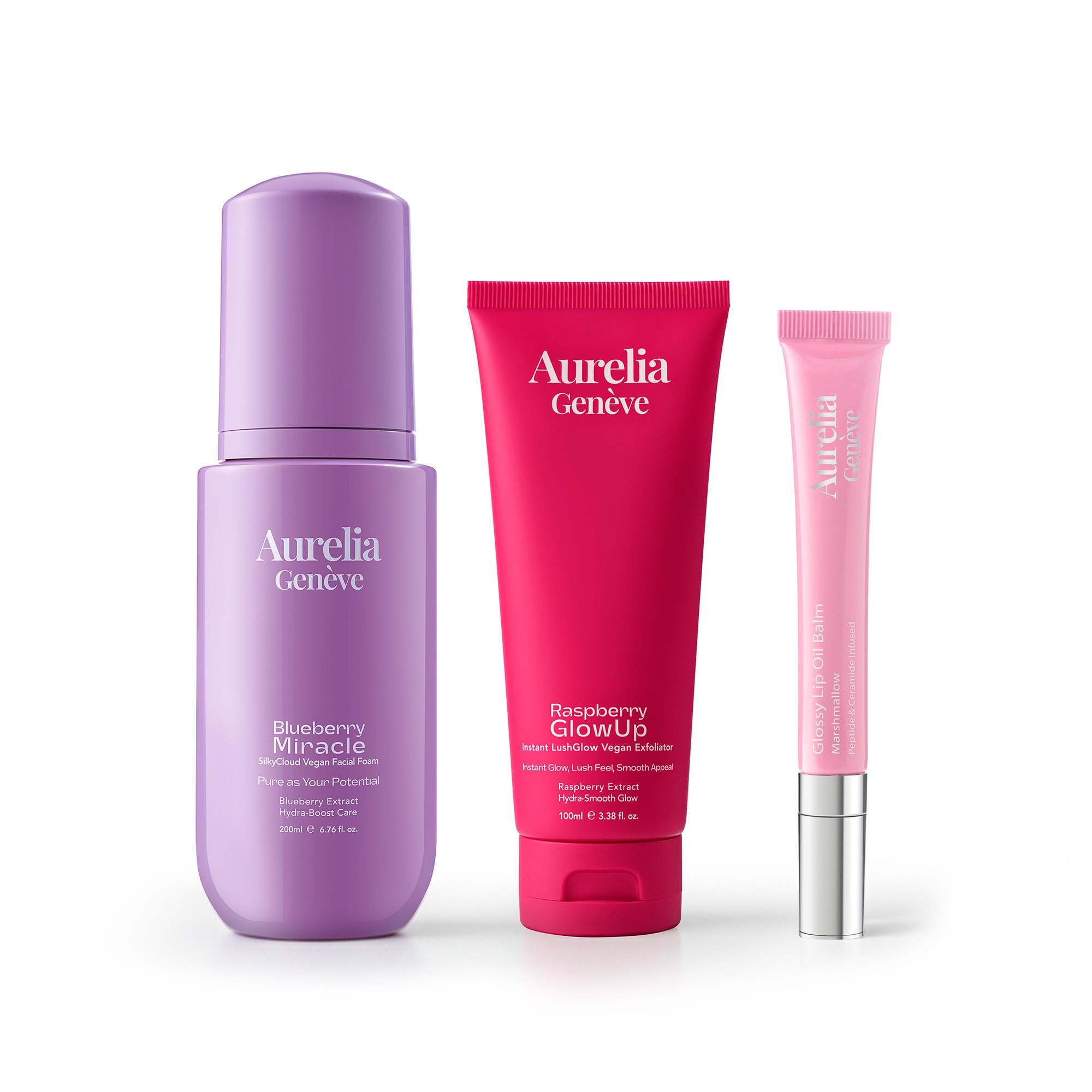 Temizleme Köpüğü, Peeling, & Nemlendirici Etkili Lip Balm Seti