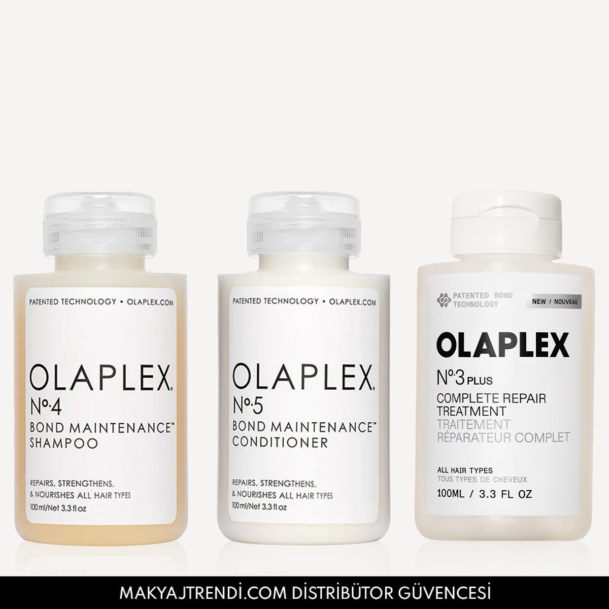 Seyahat İçin Bağ Güçlendirici & Anında Yoğun Onarıcı Üçlü Bakım Seti