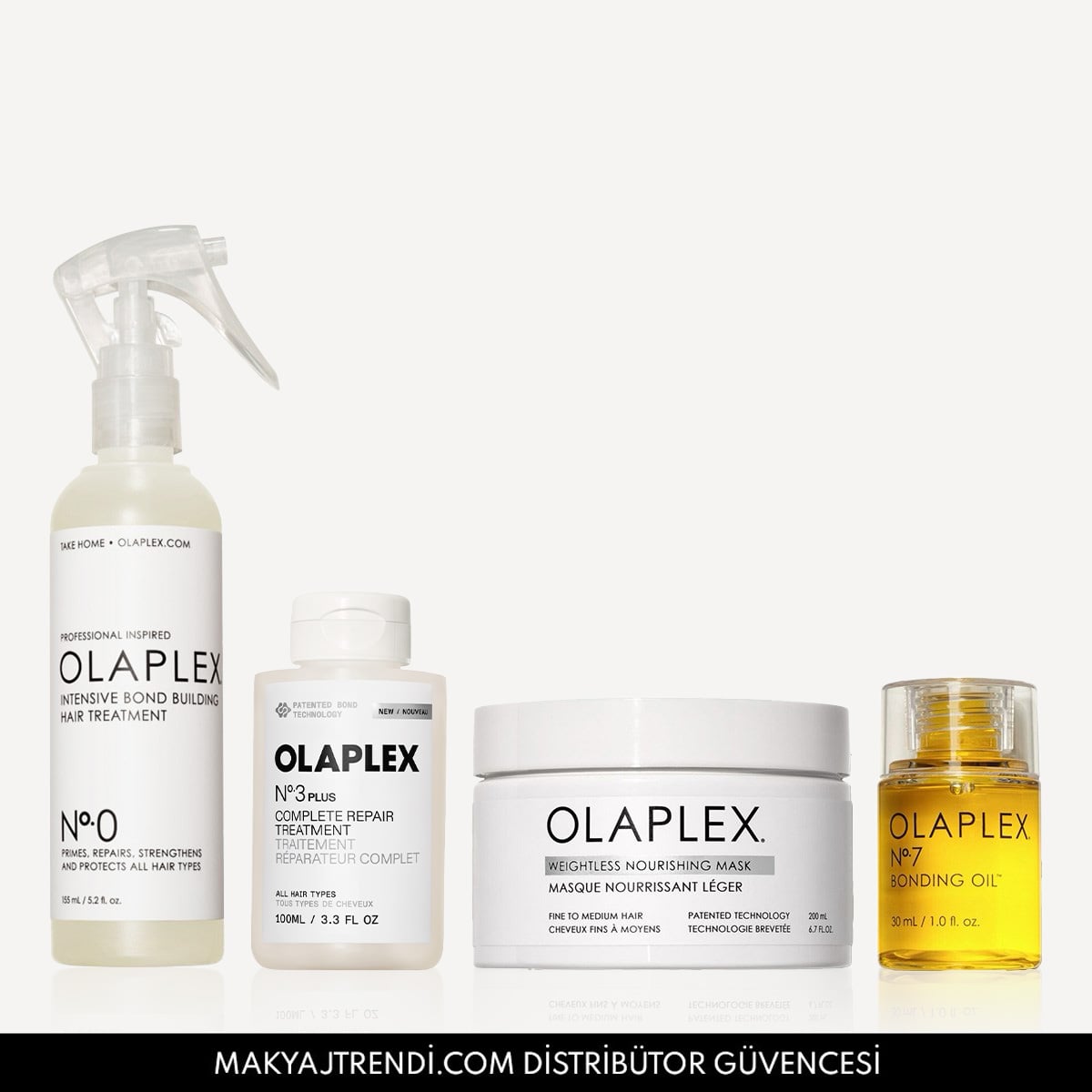 Bağ Güçlendirici & Anında Yoğun Onarıcı & Besleyici Saç Bakım Seti