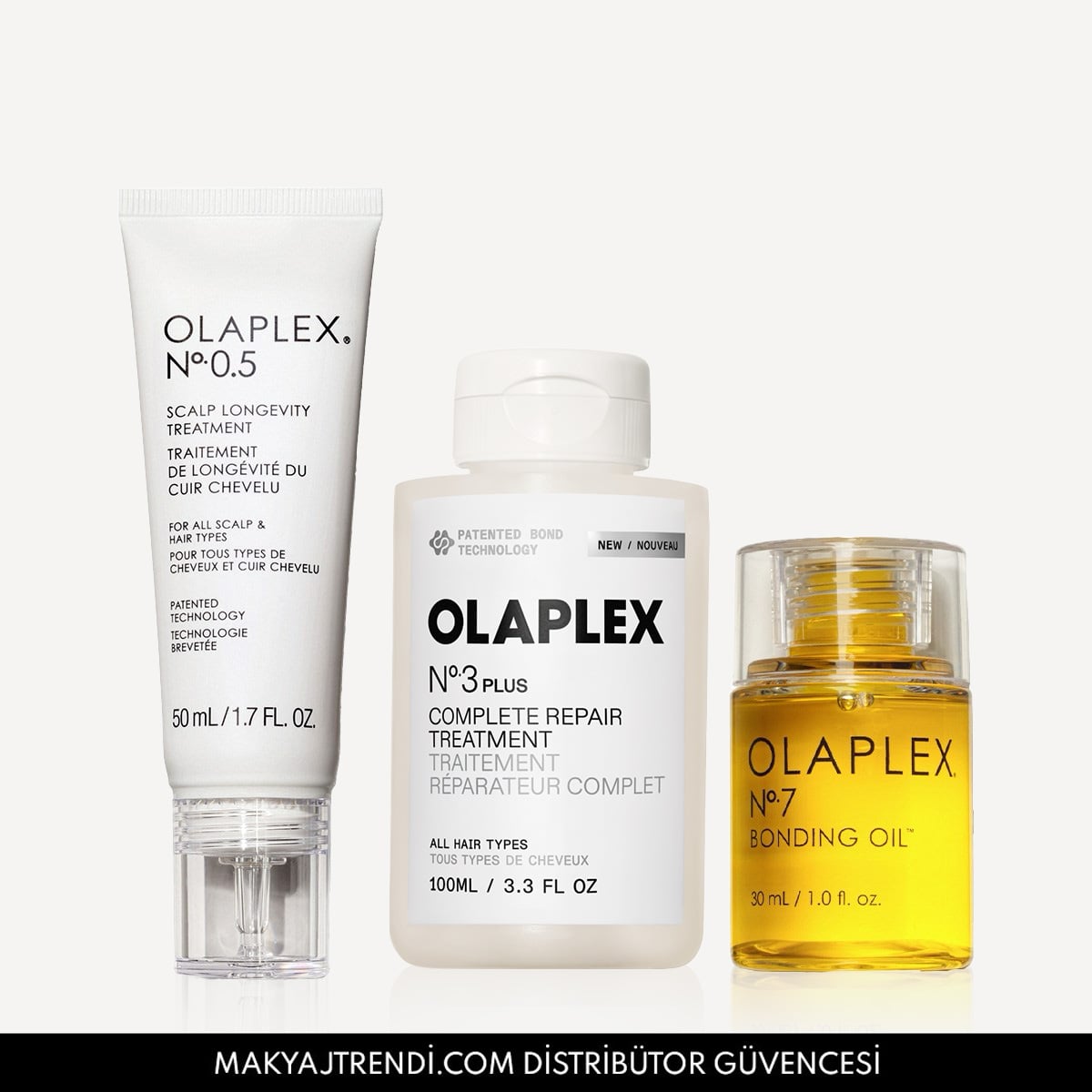 Bağ Güçlendiren & Saç Derisini Güçlendiren & Parlaklık Veren Üçlü Bakım Seti