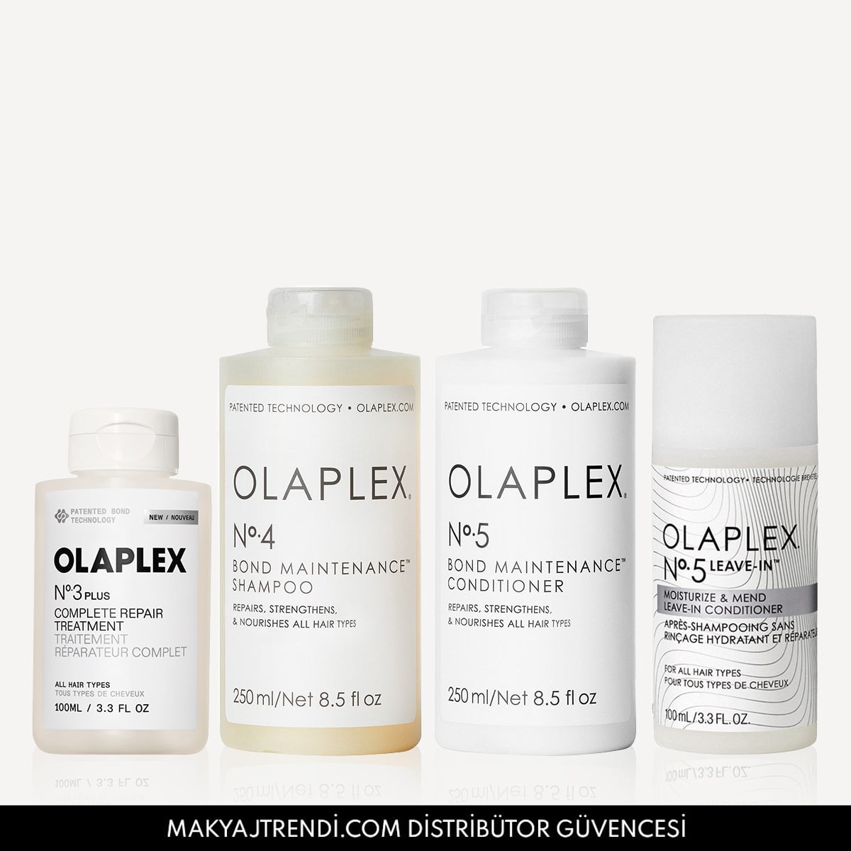 Yoğun Onarıcı, Bağ Güçlendirici & Nemlendirici Bakım Seti