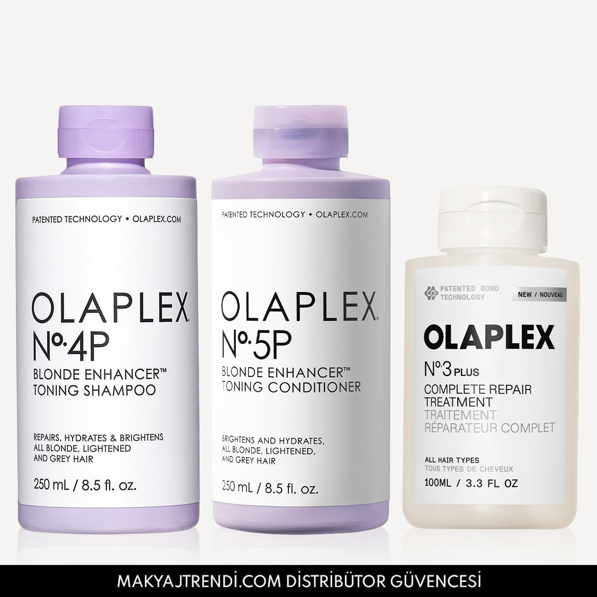 Sarı & Gri Saçların Rengini Koruyan & Bağ Güçlendirici Saç Bakım Seti