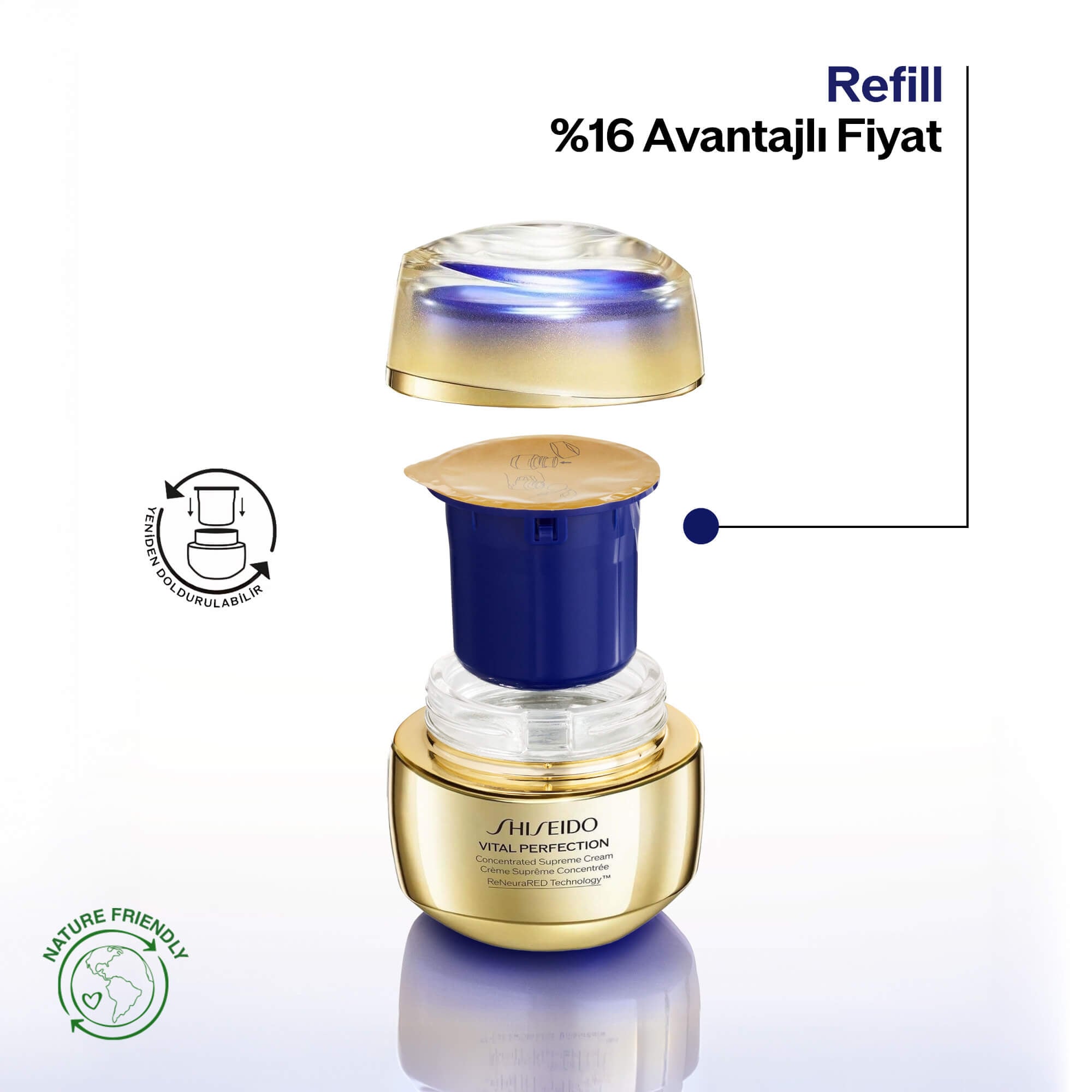 Olgun Ciltler İçin Yaşlanma Karşıtı Bakım Kremi- REFİL