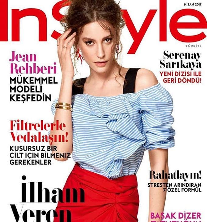 SERENAY SARIKAY MAKYAJI - INSTYLE KAPAK ÇEKİMİ