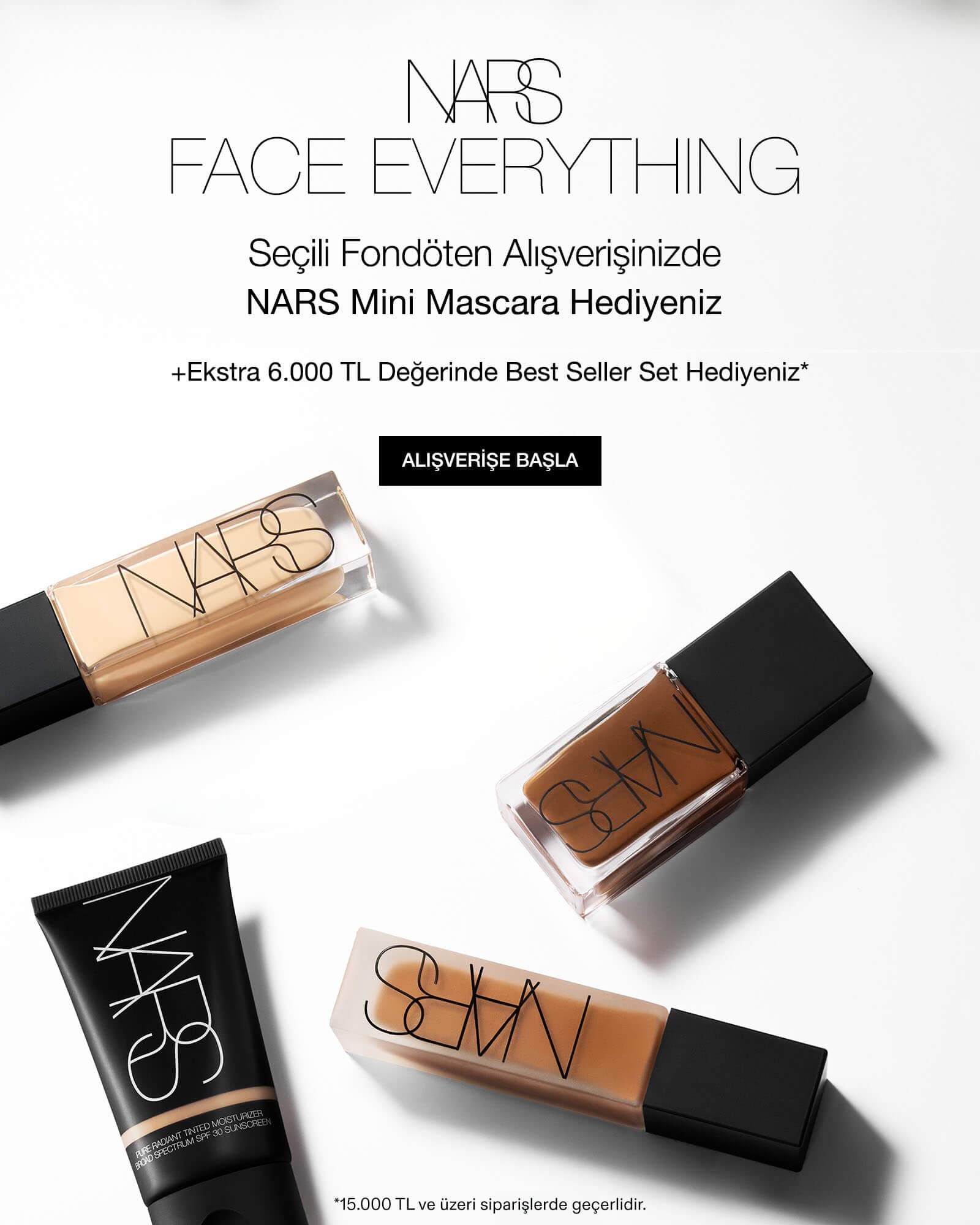 Slider - Nars Fondöten Alımına hediye