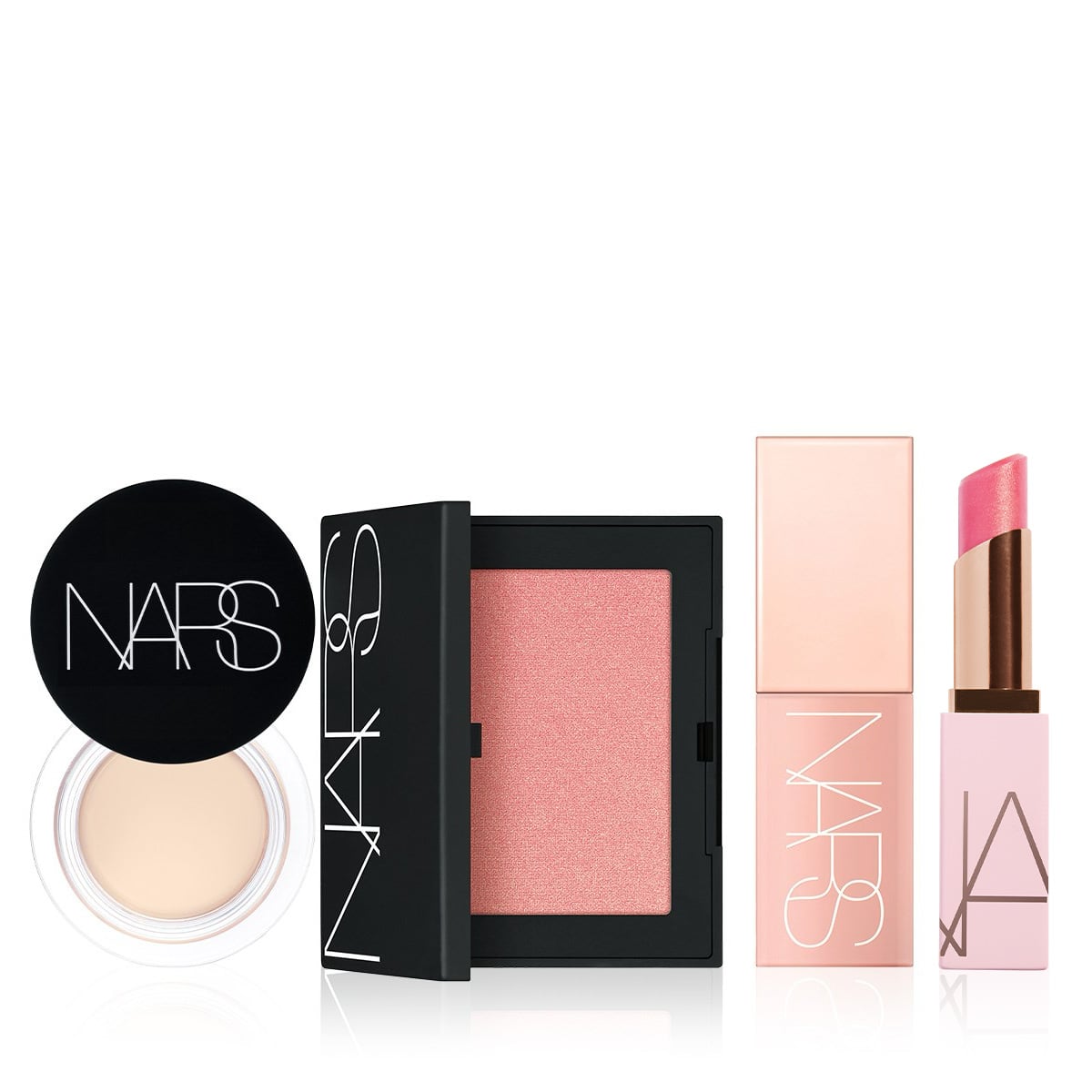 Silgi Kapatıcı, Toz Allık, Likit Allık & Dudak Balmı Seti