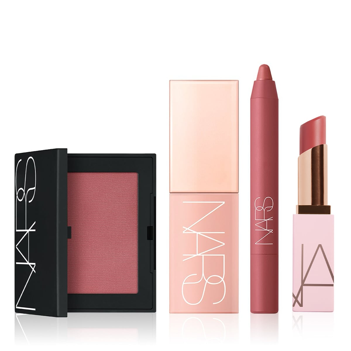 İkonik Dolce Vita Renginde Toz & Likit Allık, Dudak Balmı ve Kalem Ruj Seti