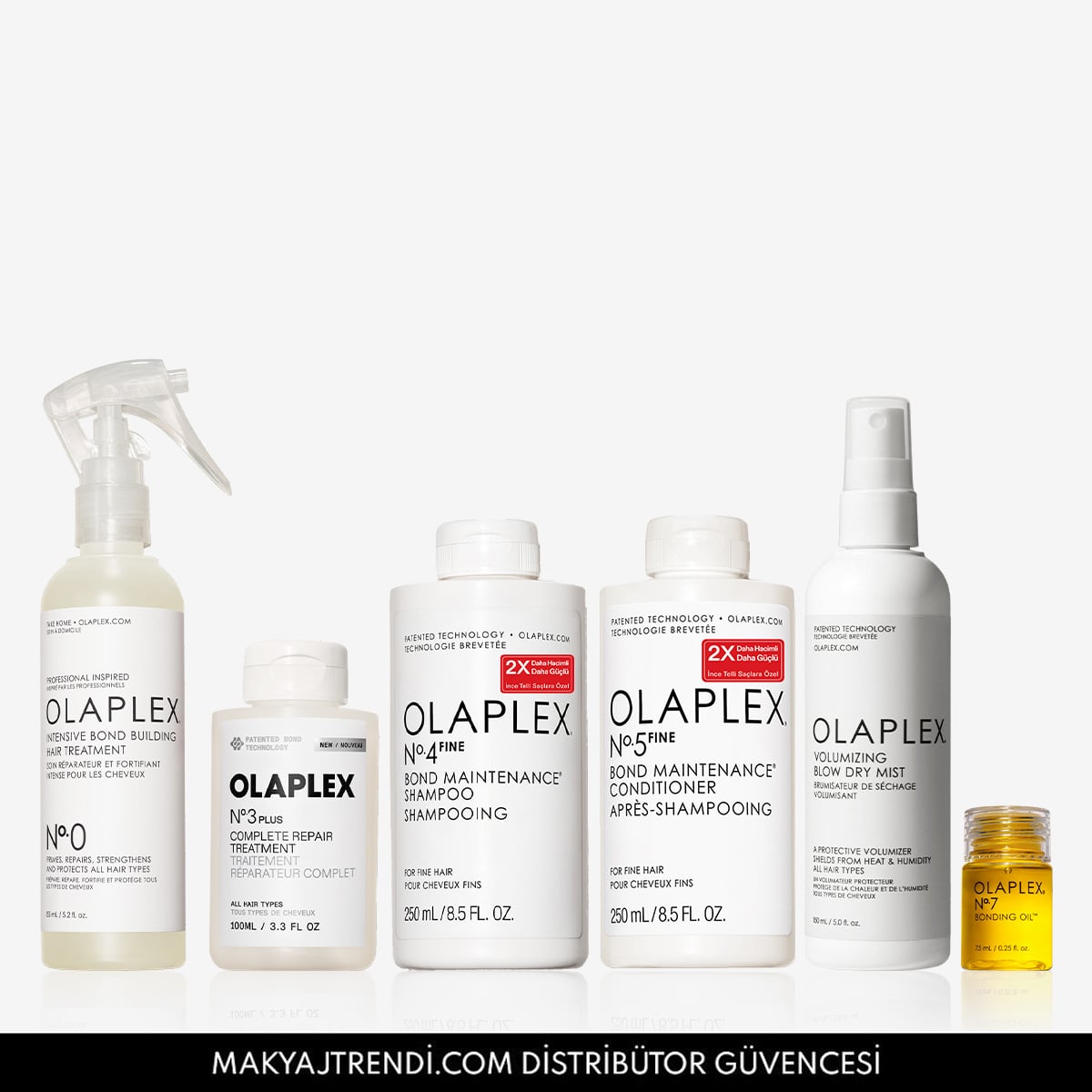 İnce Telli Saçlar İçin Bağ Güçlendiren & Hacim Veren Bakım Seti